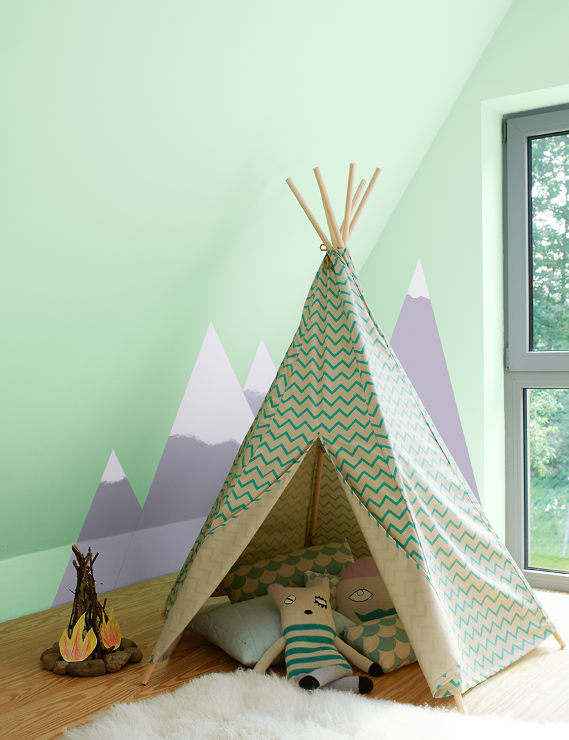 24 Wandfarbe Kinderzimmer Alpina