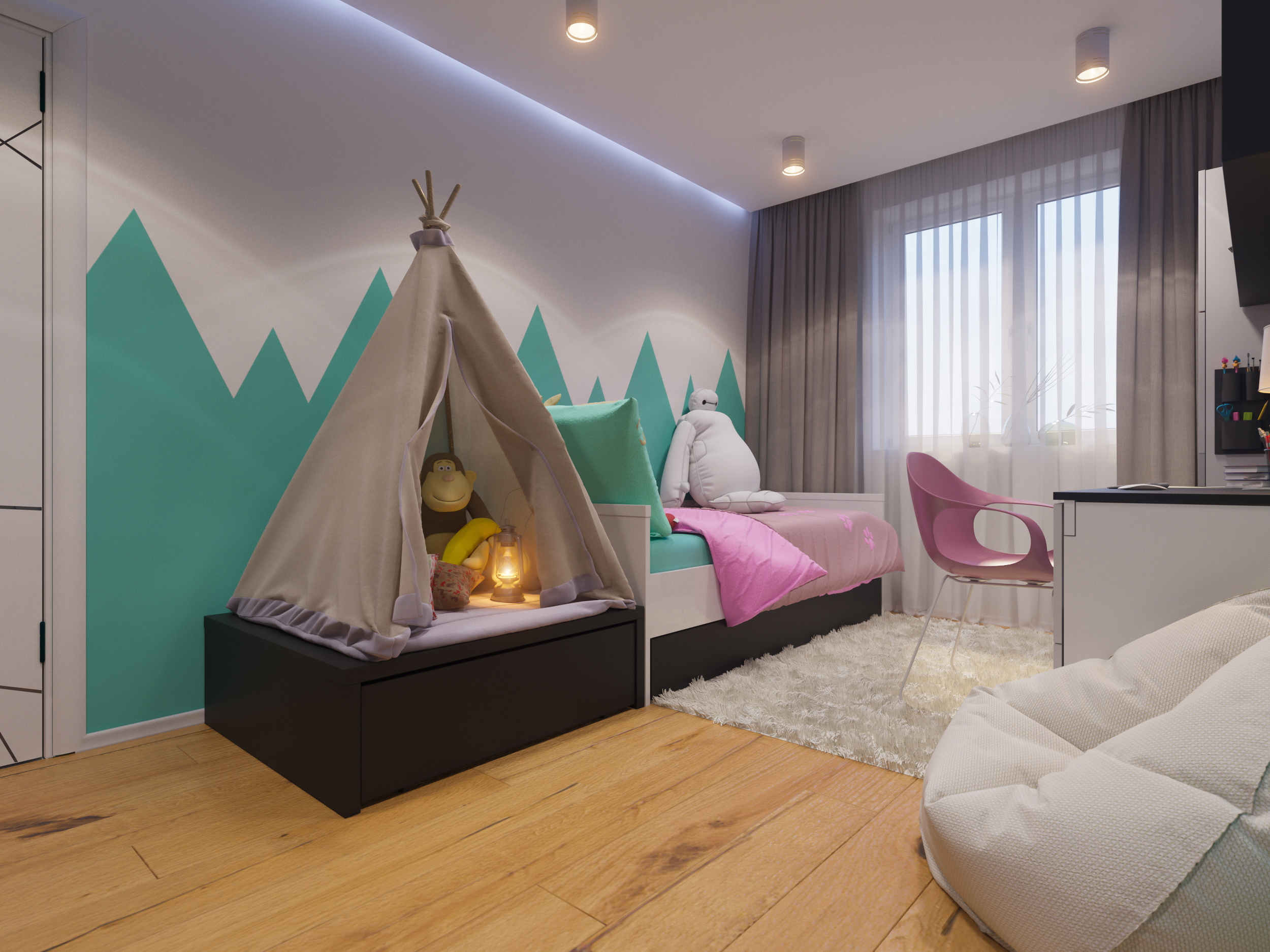 Aufbewahrungsideen und Möbel für das Kinderzimmer