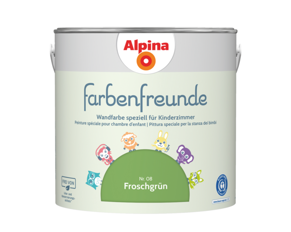Alpina Farbenfreunde Nr. 08 Froschgrün - Alpina Farben