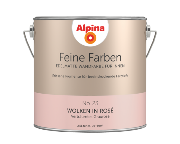 Alpina Feine Farben No. 23 Wolken in Rosé - Alpina Farben