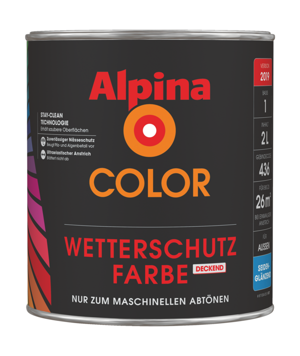 Alpina COLOR Wetterschutz Lackfarbe - Alpina Farben