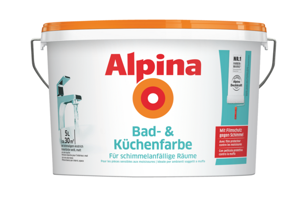 Alpina Bad- und Küchenfarbe - Alpina Farben