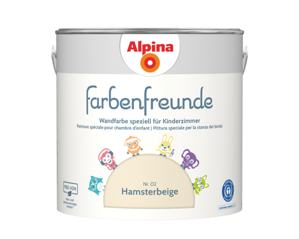 Alpina Farbenfreunde Nr. 02 Hamsterbeige - Alpina Farben