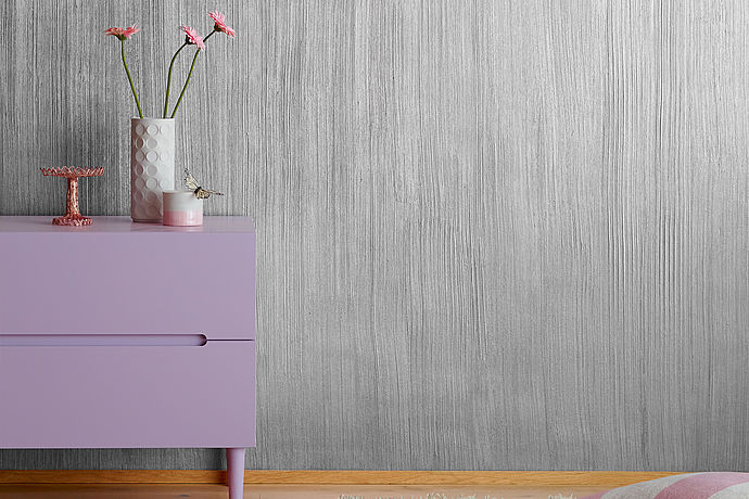 Metallic Wandfarbe, Effektfarbe Silber: Alpina Farbrezepte METALL