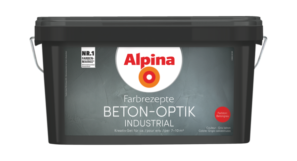 Alpina Farbrezepte BETON-OPTIK - Alpina Farben