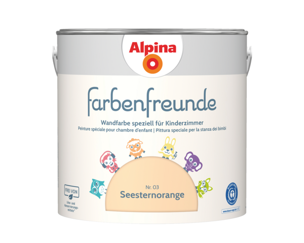 Alpina Farbenfreunde Nr. 03 Seesternorange - Alpina Farben