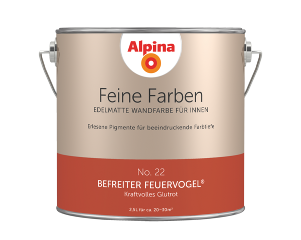 Alpina Feine Farben No. 22 Befreiter Feuervogel - Alpina Farben