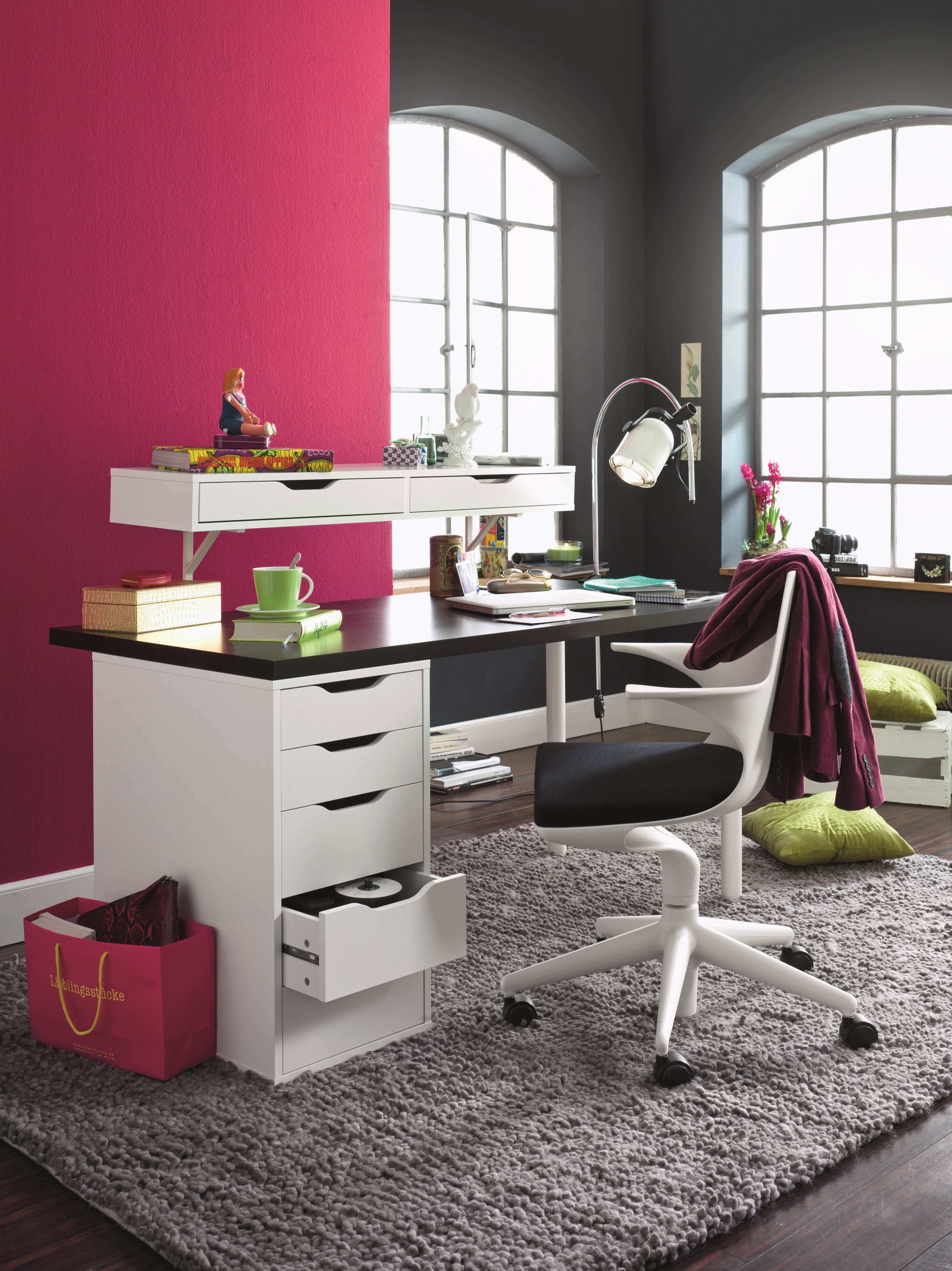 Farb Wirkung Von Grau Im Raum Alpina Farbe Wirkung