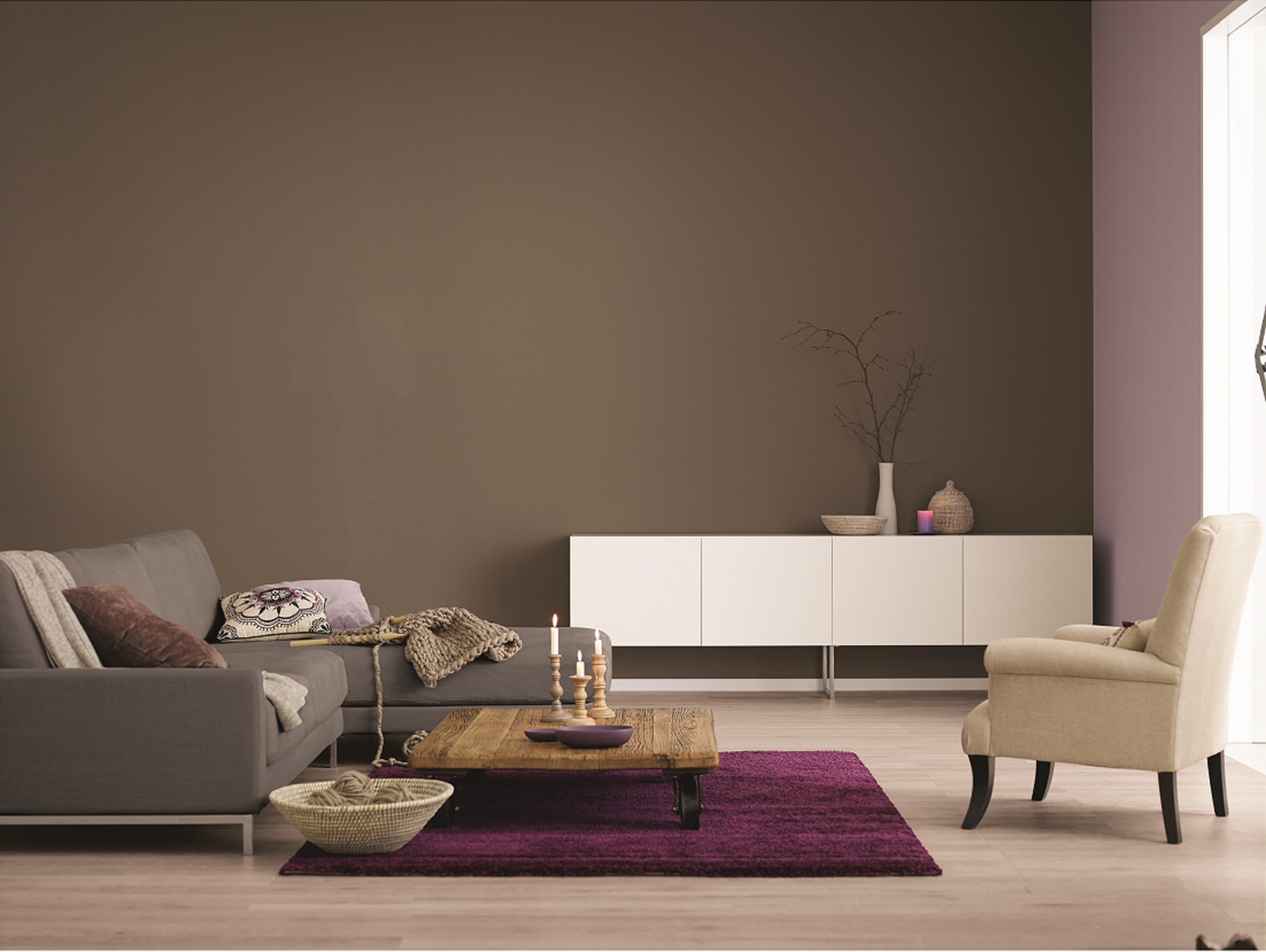 Wandgestaltung Mit Herbstfarben Alpina Farbe Inspiration