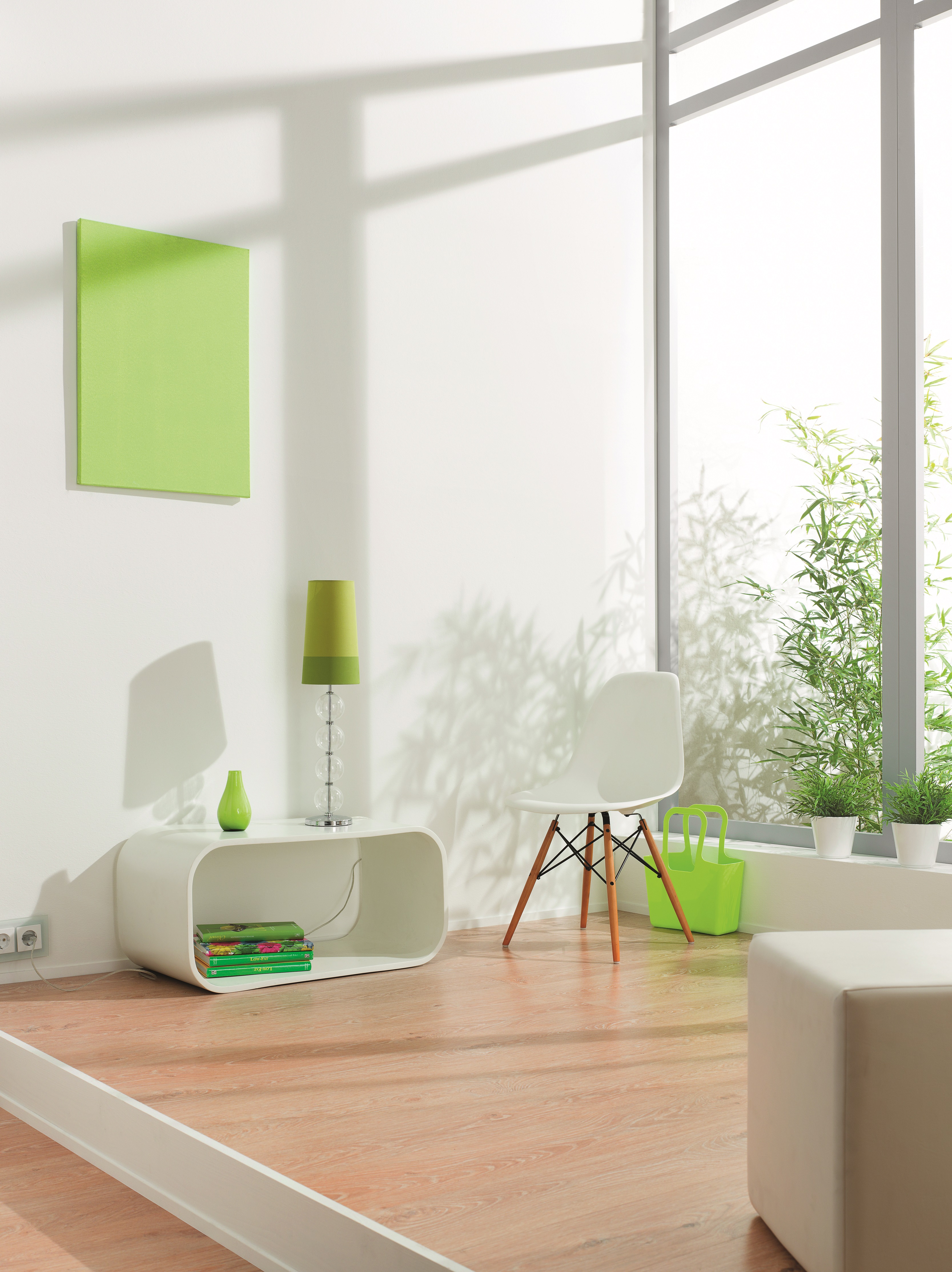 Die Wandfarbe Weiß harmonisch kombinieren: Alpina Farbe & Einrichten