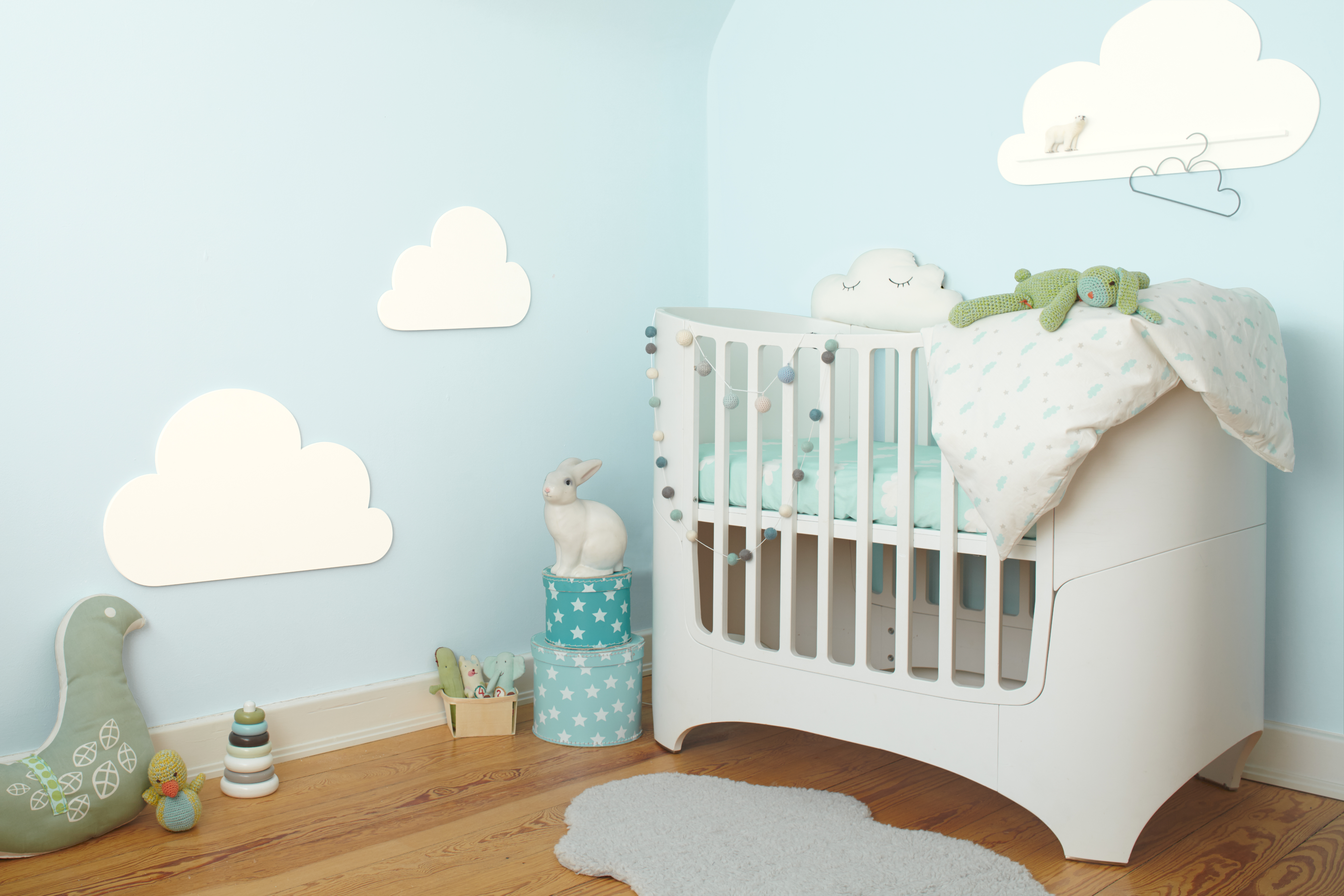 Wandfarben Und Farbgestaltung Im Babyzimmer