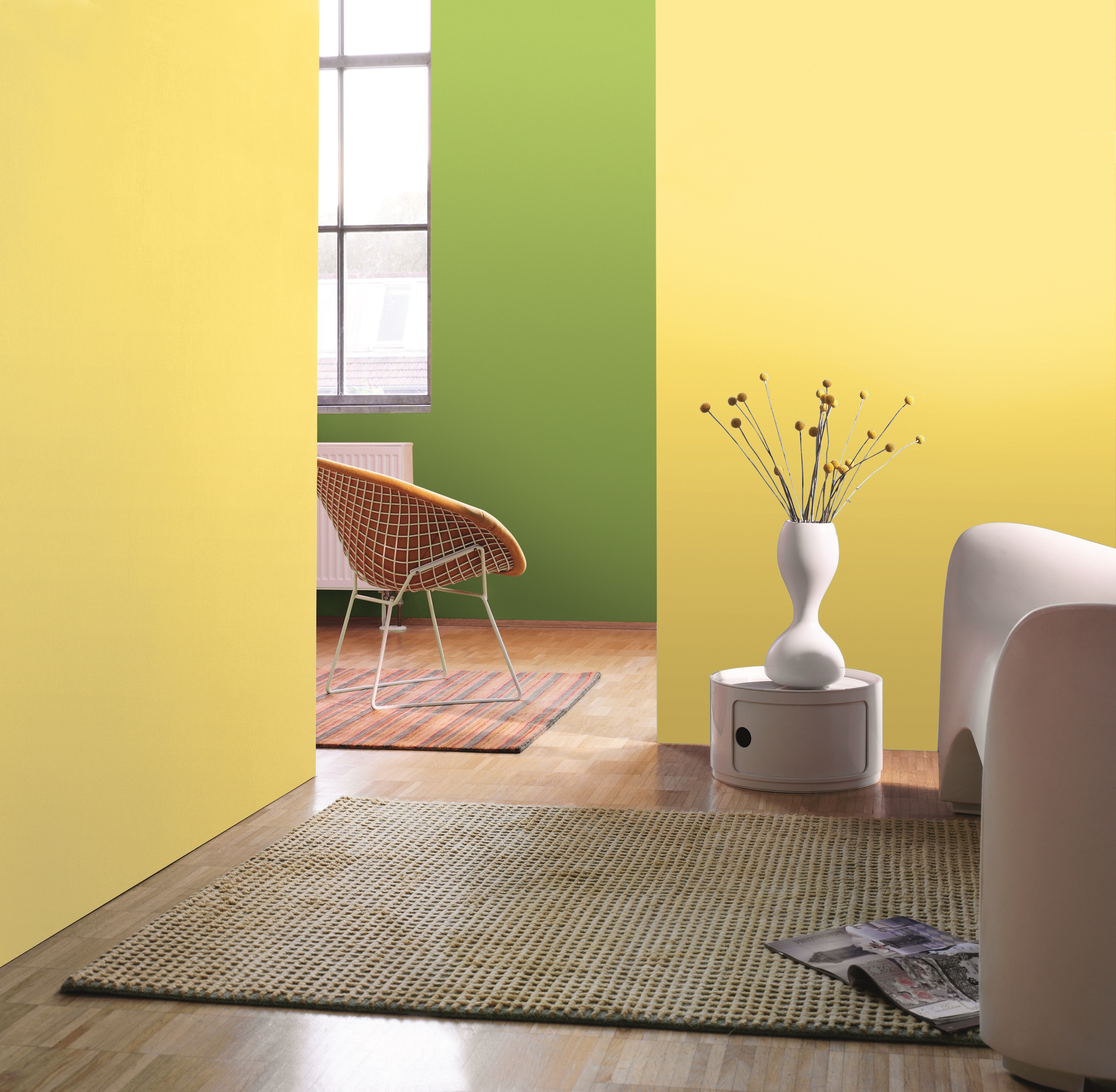 Farb-Wirkung von Gelb im Raum: Alpina Farbe & Wirkung